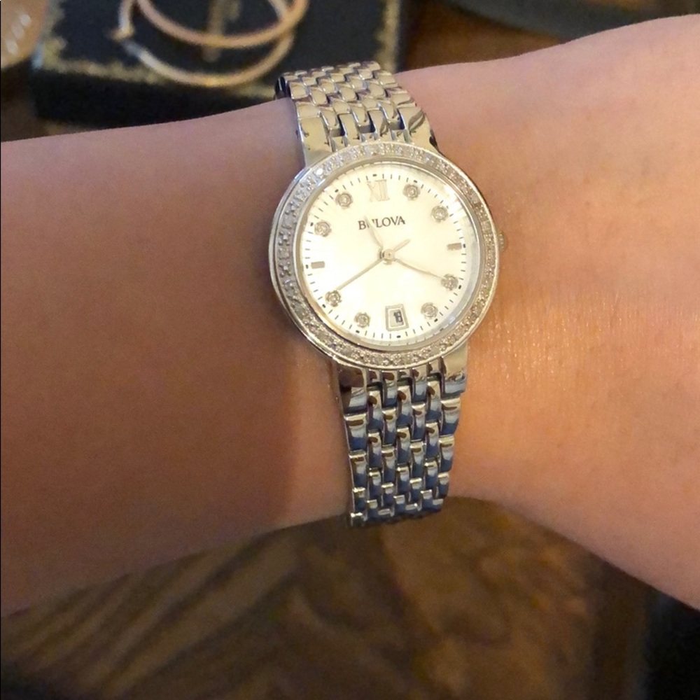 Bulova Women’s Mother of Pearl Watch